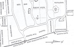 Picture of Cemetery Map